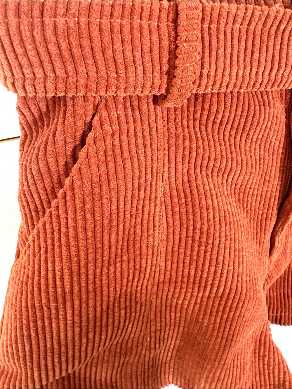 Altar’d State Sara Cord Shorts Womens S Rust High Rise Belted Corduroy - Picture 4 of 11